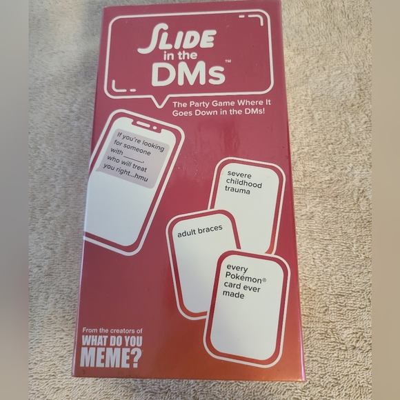 what do you meme Other - Slide in the DMs party game